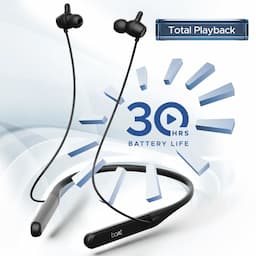 boAt 1000002486 Rockerz 255 Touch Bluetooth Neckband with 30 Hrs Playback, Touch Controls and IPX5 - Pitch Black