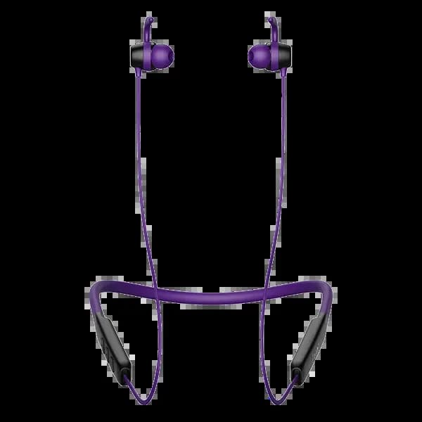 boAt 1000001729 Rockerz 255 Neo Bluetooth Neckband with 25Hrs Playback, 12mm Drivers and IPX6 - Purple Haze