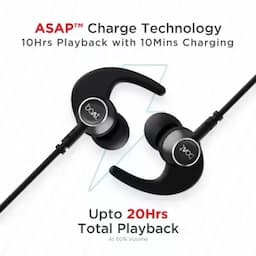 boAt 1000001728 Rockerz 235 Pro Bluetooth Neckband with 20Hrs Playback, Bluetooth 5.0 and IPX4 - Active Black