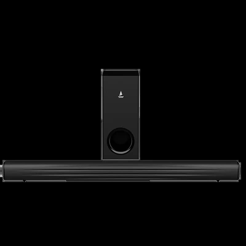 boAt 1000002404 Aavante Bar Aroha 100W RMS, 2.1 Channel, Bluetooth 5.3, Wired Subwoofer - Jade Black Soundbar