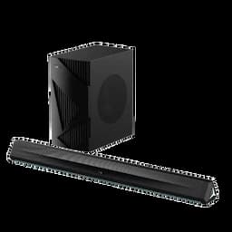 boAt 1000002550 Aavante Bar Stark 160W RMS, 2.1 Channel, Wireless Subwoofer, Bluetooth 5.3 - Premium Black Soundbar