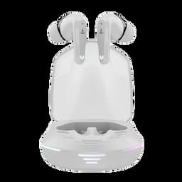 boAt 1000002743 Immortal 181 40Hrs Playback, 40ms BEAST Mode, Bluetooth 5.3, ENx Technology - White Sabre Gaming Earbuds