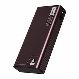 boAt 1000003192 Energyshroom PB400 20000mAh, 22.5W Fast Charging, 12-Layer Smart IC Protection - Burgundy Power Bank