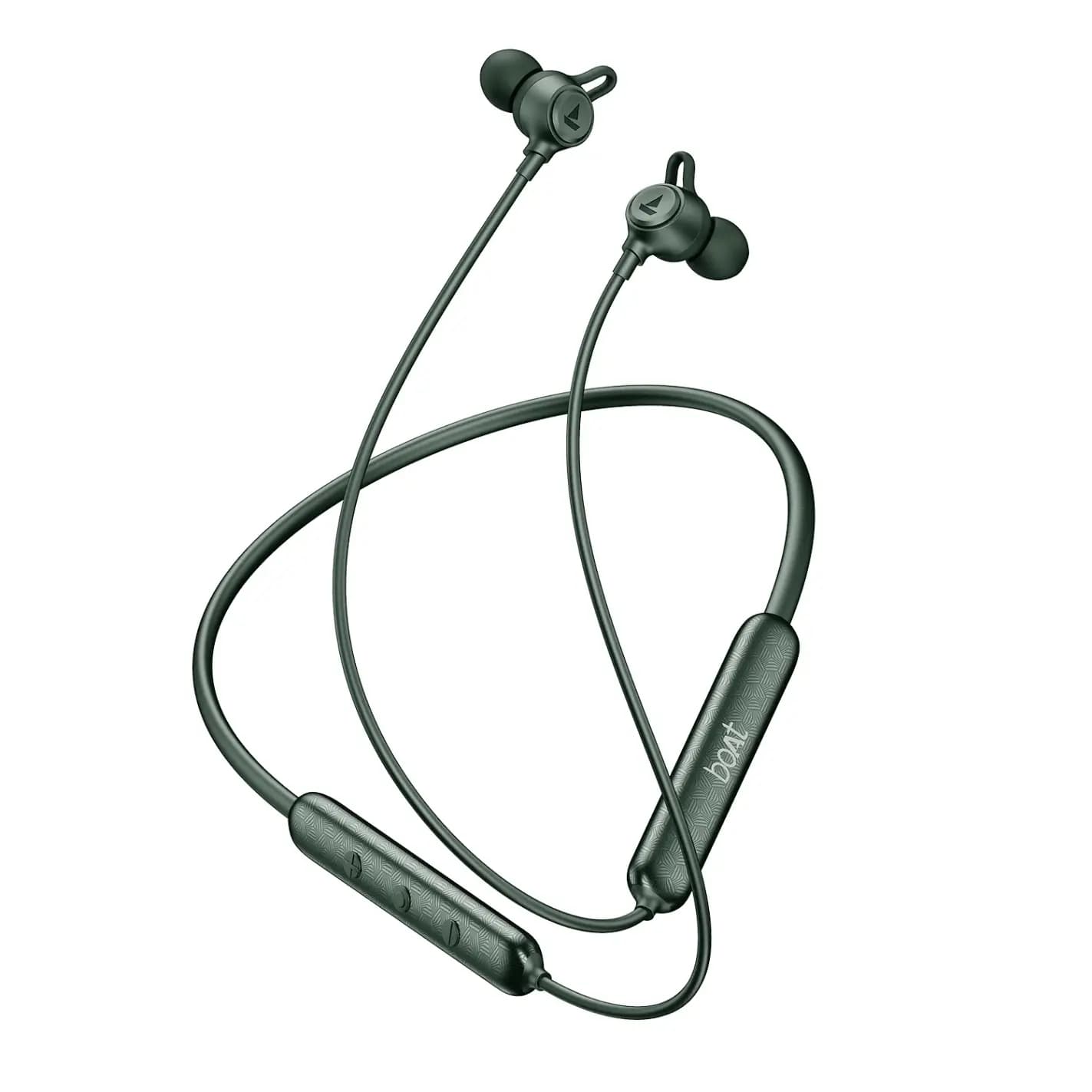 boAt 1000004512 Rockerz Bold 30Hrs Playback, 10mm Drivers, 60ms BEAST Mode, Bluetooth 5.3 - Fern Green Wireless Headphones