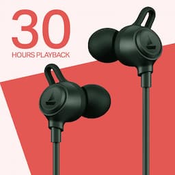 boAt 1000004512 Rockerz Bold 30Hrs Playback, 10mm Drivers, 60ms BEAST Mode, Bluetooth 5.3 - Fern Green Wireless Headphones