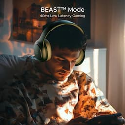 boAt 1000003927 Rockerz 430 40Hrs Playback, 40mm Drivers, BEAST Mode, Bluetooth 5.4 - Cosmos Green Wireless Headphones