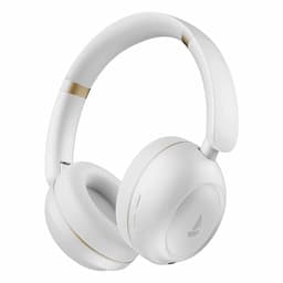 boAt 1000003833 Rockerz Prime 415 120Hrs Playback, 40mm Drivers, 360 Spatial Audio, BEAST Mode - White Sabre Wireless Headphones