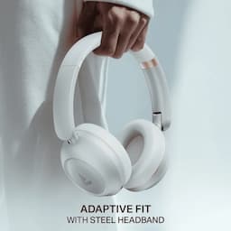 boAt 1000003833 Rockerz Prime 415 120Hrs Playback, 40mm Drivers, 360 Spatial Audio, BEAST Mode - White Sabre Wireless Headphones