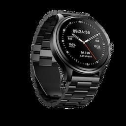 boAt 1000004551 Lunar Orbit 2, 1.39-inch HD Display, Advanced BT Calling, Bluetooth 5.4, IP68 - Steel Black Smartwatch