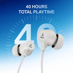 boAt 1000004093 Rockerz Zen ANC 40Hrs Playback, 30dB ANC, 10mm Drivers, 40ms BEAST Mode - Ivory White Wireless Headphones