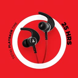 boAt 1000001943 Rockerz 260 Wireless Connectivity, Type-C Charging - Fusion Black Wireless Headphones
