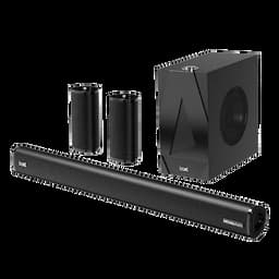 boAt 1000000199 Aavante Bar 3100D 260W RMS, 5.1 Channel, Dolby Digital, Bluetooth 5.0 - Black Soundbar